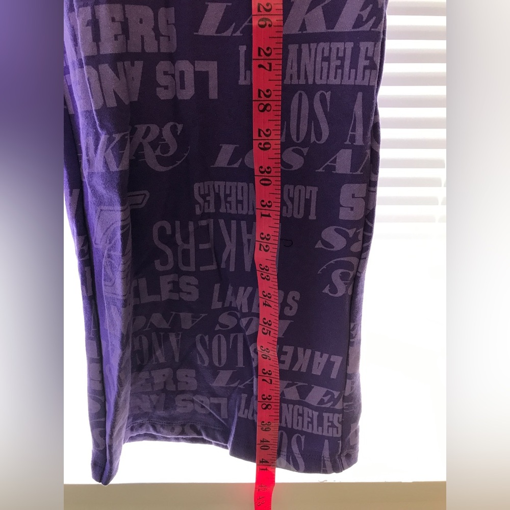 NBA Lakers Wide Leg Pants- Large - Picture 4 of 6